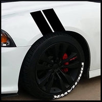 Car Fender Reflective Stickers Waterproof Body Decals for Automotive Decoration