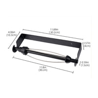 Wall Mount Paper Towel Holder Long-Lasting Paper Towel Holder Slim for Bathroom