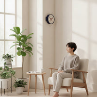 Corner Wall Clock Minimalist Corner Clock Analog for Entryway, Studio