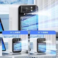 Mini Air Conditioner Fan Desktop Cooling Fan with Mist Humidifier