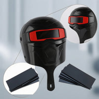 Comfortable Hand-Held Metal-Joining Guard Lightweight Metal-Joining Guard with Glass Lens Compact Anti for Welders, Garage