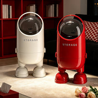Wanyao 2026 New Style Flip-Top Trash Can, Plastic, 12L+