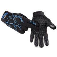 Men's Full Finger Cycling Gloves - Non-Slip, Breathable, Quick Dry for Outdoor Sports & Fitness