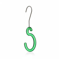 Transparent Design Acrylic S-Hook Multi-Functional Scarf Display Hanger Long-Lasting for Boutique Owners, Retailers, Wardrobe