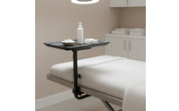 Adjustable Salon Tool Tray Rotating Hairdresser Tray Aluminum for Barbers, Barbershop