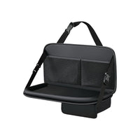 Car Seat Back Organizer with Cup Holder, Leather Hanging Storage Bag
