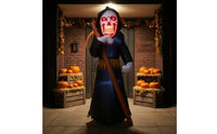 Outdoor Grim Reaper with Bladed Implement Giant Inflatable Grim Reaper Spooky Scary for Yard, Lawn, Halloween Party, Haunted House