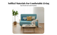 Pull-expandable Sofa Bed Multi-Functional Armless Pull-expandable Sofa Bed Foldable Easy Assembly for Students