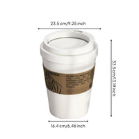 Coffee Cup Trash Can Decorative Desktop Trash Can Stylish Look Desktop Paper Bin for Living Room, Bedroom, Washroom