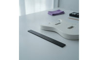 Ebony Fingerboard Blank Unslotted Bass Fingerboard Blank Unfretted Wood for Luthier, Instrument Repair
