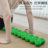 Pilates Caterpillar Spine Massage Bar Muscle Relaxation Massage Bar for Back and Waist Stretching and Relaxation