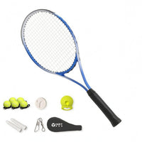 Tennis Rebound Racket Split-Frame Tennis Practice Set Carrying Bag