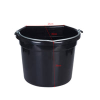 Horse Stable Bucket Metal Handle Stable Water Bucket