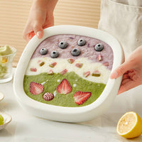 Rolled Ice Cream Appliance Fast Freezing Ice Cream Roll Pan Safe and Convenient