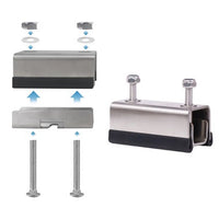 RV Solar Panel Mounting Bracket Stainless Steel for Van Roof