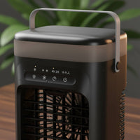 USB Desktop Air Conditioner Portable Ice Mist Fan Energy Saving