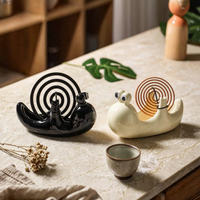 Ceramic Coil Holder Metal Hook Coil Holder Ash-Catching