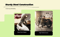 Motorcycle chain breaker rivet kit