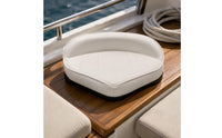 Triangular Boat Seat Comfortable Cushioned Fishing Boat Chair Easy to Clean Marine Bucket Seat for Yacht