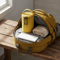 Gas Canister Storage Bag Cylindrical Propellant Canister Bag Zippered Carry Case for Campers, Backpackers, Outdoor Cooking, Travel