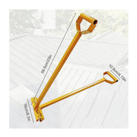 Metal Sheet Hand Seamer Sturdy-Duty Metal Sheet Folding Tool Portable