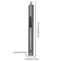 Cordless rechargeable electric screwdriver