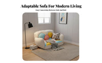 Convertable Cushioned Floor Sofa Foldable Design Household Furniture Space-Saving Versatile for Students, Bedroom, Dorm Room