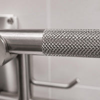 Wall-Mounted Toilet Grab Bar Anti-Slip Stainless Steel Toilet Bar for Elderly