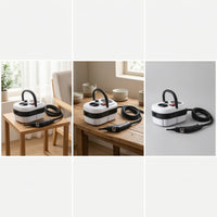 Handheld Steam Cleaner Compact Steam Cleaner with Hose Handheld Steamer Corded Portable Steamer Ergonomic for Home, Kitchen