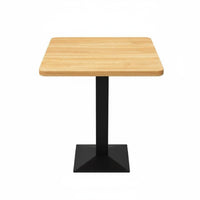 Restaurant Table and Chair Set Stable Framework Restaurant Dining Set Grab-and-Go Dining Furniture Easy to Clean