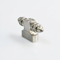 Nozzle 4BSPT Misting Low Pressure, 304 Stainless Steel Fogging Nozzle, Wide Angle Spray Head, for Du - Double-head Siphon Fan Spray