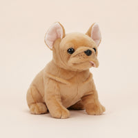 French Bulldog Stuffed Animal Compact French Bulldog Stuffed Toy Toy Frenchie Plushie Huggable Stuffed Toy Puppy Realistic