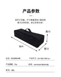 Car Vacuum Cleaner Storage Bag, Oxford Cloth, Portable, 6L, Black