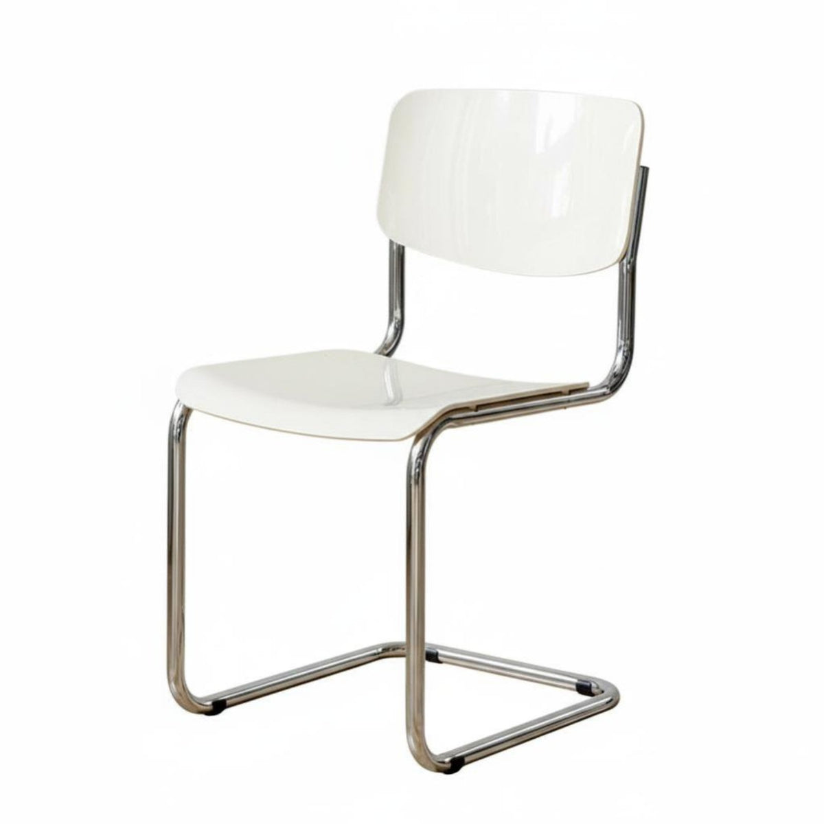 Ergonomic Design Minimalist Dining Chair Easy to Assemble Nordic Design Side Chair Non-Slip Feet Household Furniture Scratch Resistant for Interior Designers, Business Owners, Restaurant, Pale Ice, Kitchen, Living Room