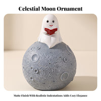 Tabletop Halloween Spirit Night Light | Playful Seasonal Character, for Bedside Table