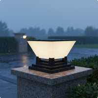 Solar Post Light Modern Design Outdoor Lighting Easy to Install