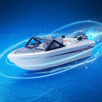Wireless Control Racing Boat Waterproof Servo Water Toy for Pool, Boys, Kids