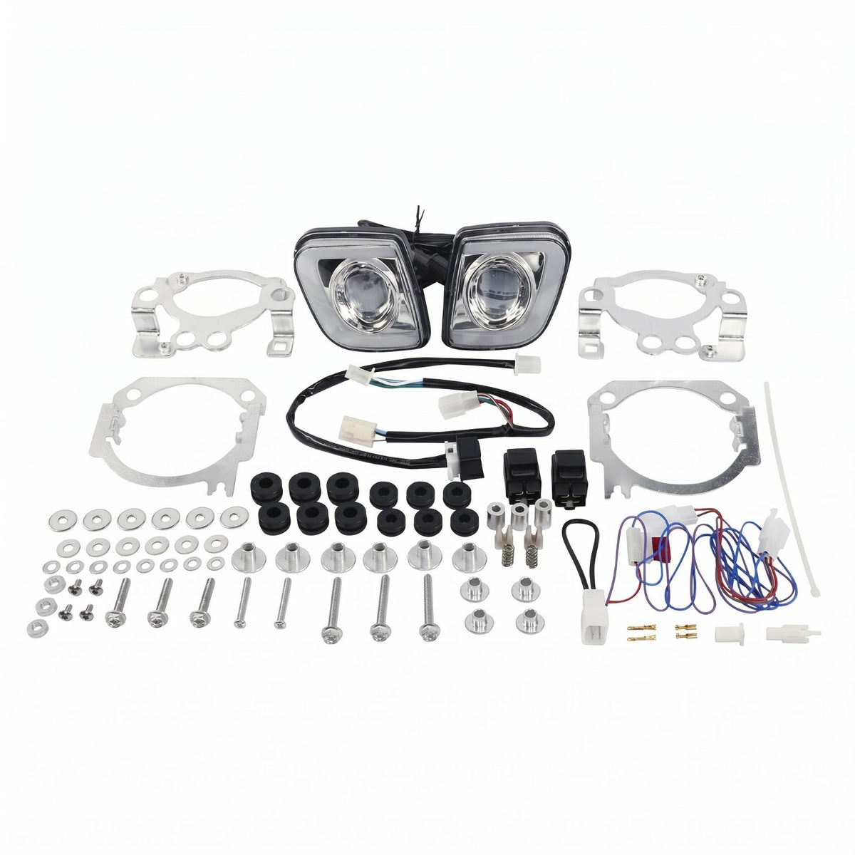 Motorcycle Fog Light Plug and LED Illumination Fog Light Super Bright Motorcycle Driving Lamp