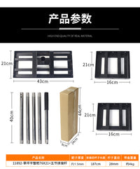 五节杆草坪整平耙子园林工具高尔夫球场平沙耙子平床耙子花园耙子