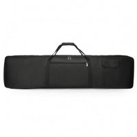 88-Key Keyboard Bag Multiple Pockets Soft Padded Keyboard Case Front Pocket