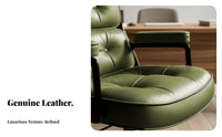 Highspine managerial Chair Vintage design rotate Seat Ergonomic Design Height Adjustable for Adults
