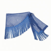 Belly Dance Hip Scarf Mesh Hip Scarf with Sequins Shimmering Fringe Skirt Lightweight Sequin Fringe Skirt Tie-up for Dancers