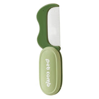Portable Fine-Toothed Pocket-Sized Foldable Pet Comb Matting Mini Grooming Comb Comfortable for Cats