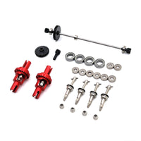 Drivetrain Assembly Upgraded Differential Set Maintenance Gearbox Assembly for Hobbyists, Builders, Rebuilds