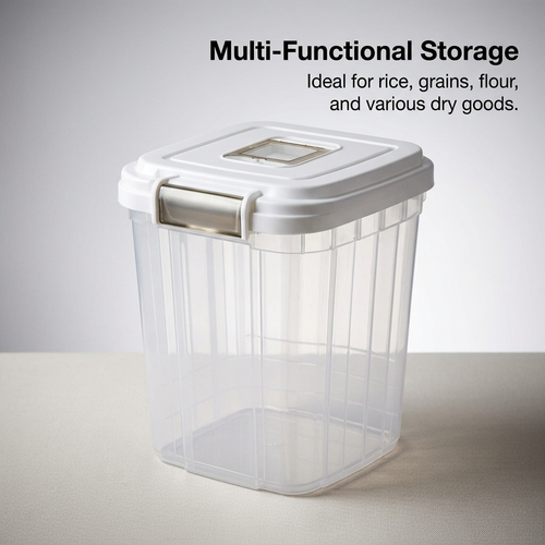 Airtight Food Storage Container, Storage Containers Includes Measuring Cup, Food Storage Containers  - Image 2