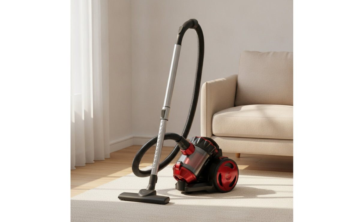 Strong Suction Corded Vacuum Cleaner High Power Canister Vacuum Cleaner Powerful Appliance Variable Speed for Homeowners, Apartment Renters, Home, Living Room