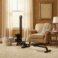 Space-Saving Indoor Rowing Machine Compact Foldable Rowing Machine Full-Body Rower Low-Impact for Home Gym, Apartment