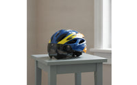 Impact-Resistant Bike Helmet with Face Visor Adjustable Bike Helmet with Tail Light Vented Gear Ventilated for Commuters, Road Riding, Mountain Biking