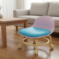 Rolling Stool Wheels Kids Rolling Stool Lightweight for Living Room