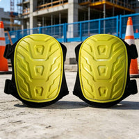 Hard Shell Knee Pads Buckle Closure Hard Shell Knee Pad Padded for Tile Laying